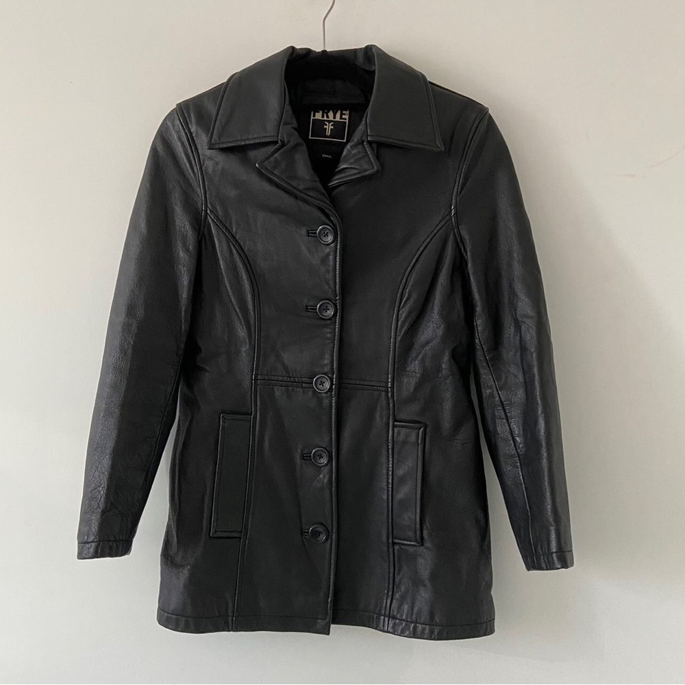 Frye Women’s Leather Jacket Size Small